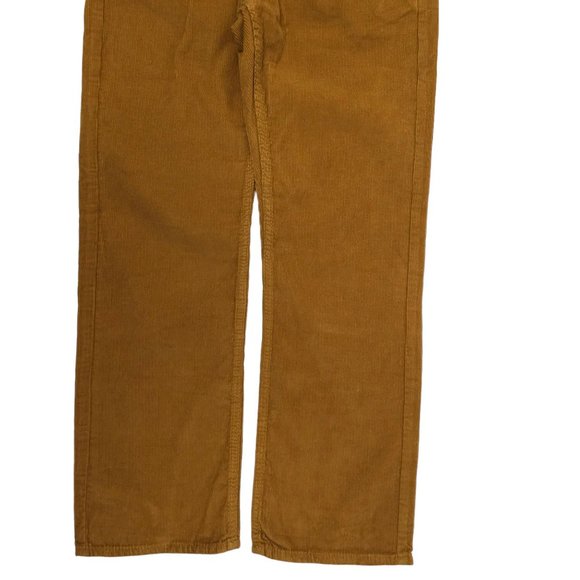 American Eagle Corduroy Pants Mens 26 x 26.5 Original Straight Leg Brown AE NEW - Picture 11 of 13